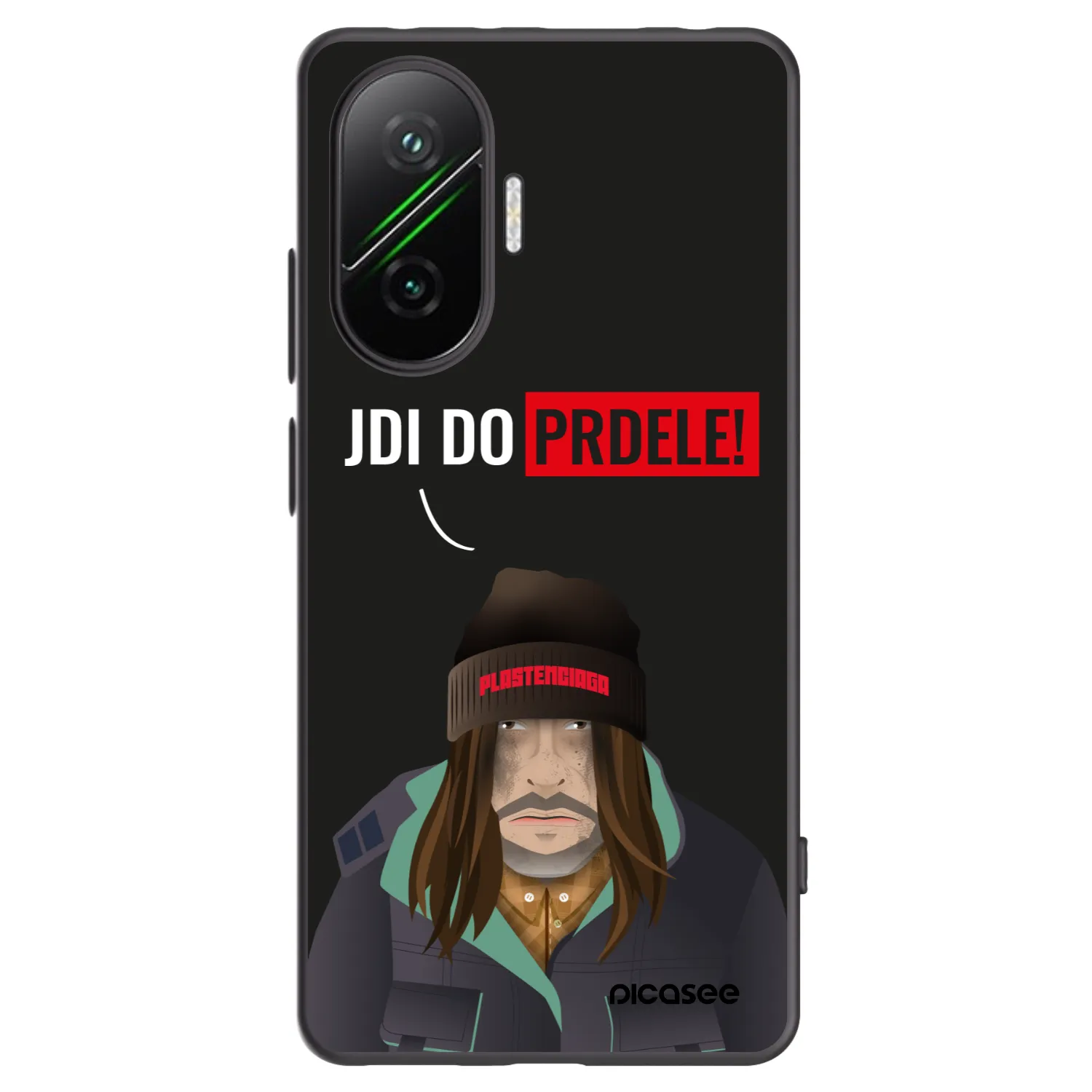 Picasee silikonový černý obal pro Xiaomi Poco F7 Pro 5G - Bezďák