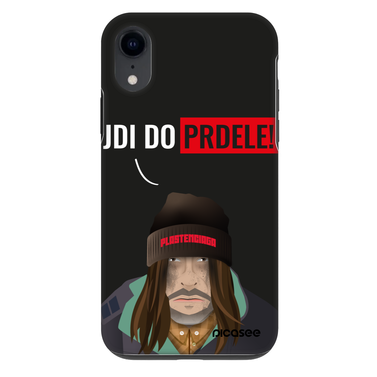 Picasee Fashion Case pro Apple iPhone XR - Bezďák
