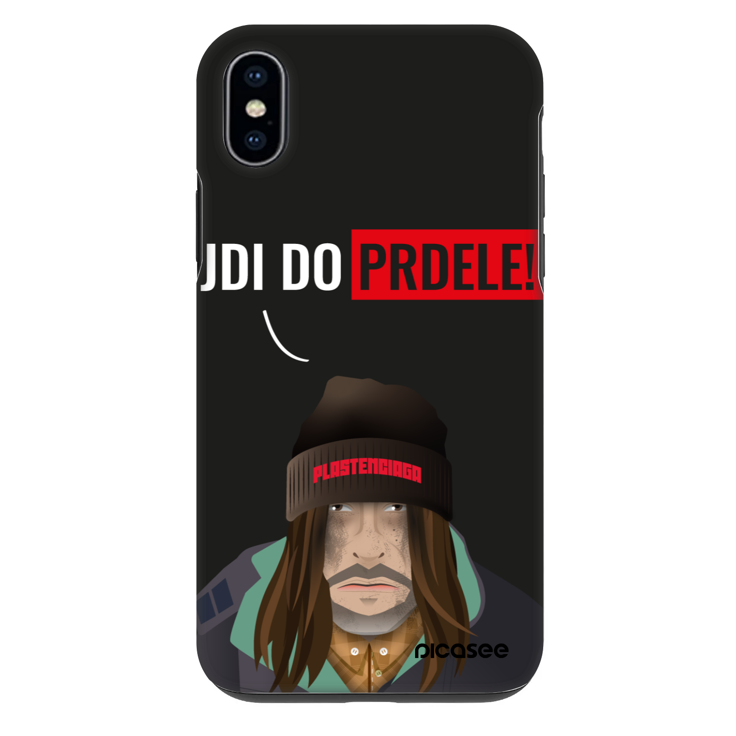 Picasee Fashion Case pro Apple iPhone XS Max - Bezďák