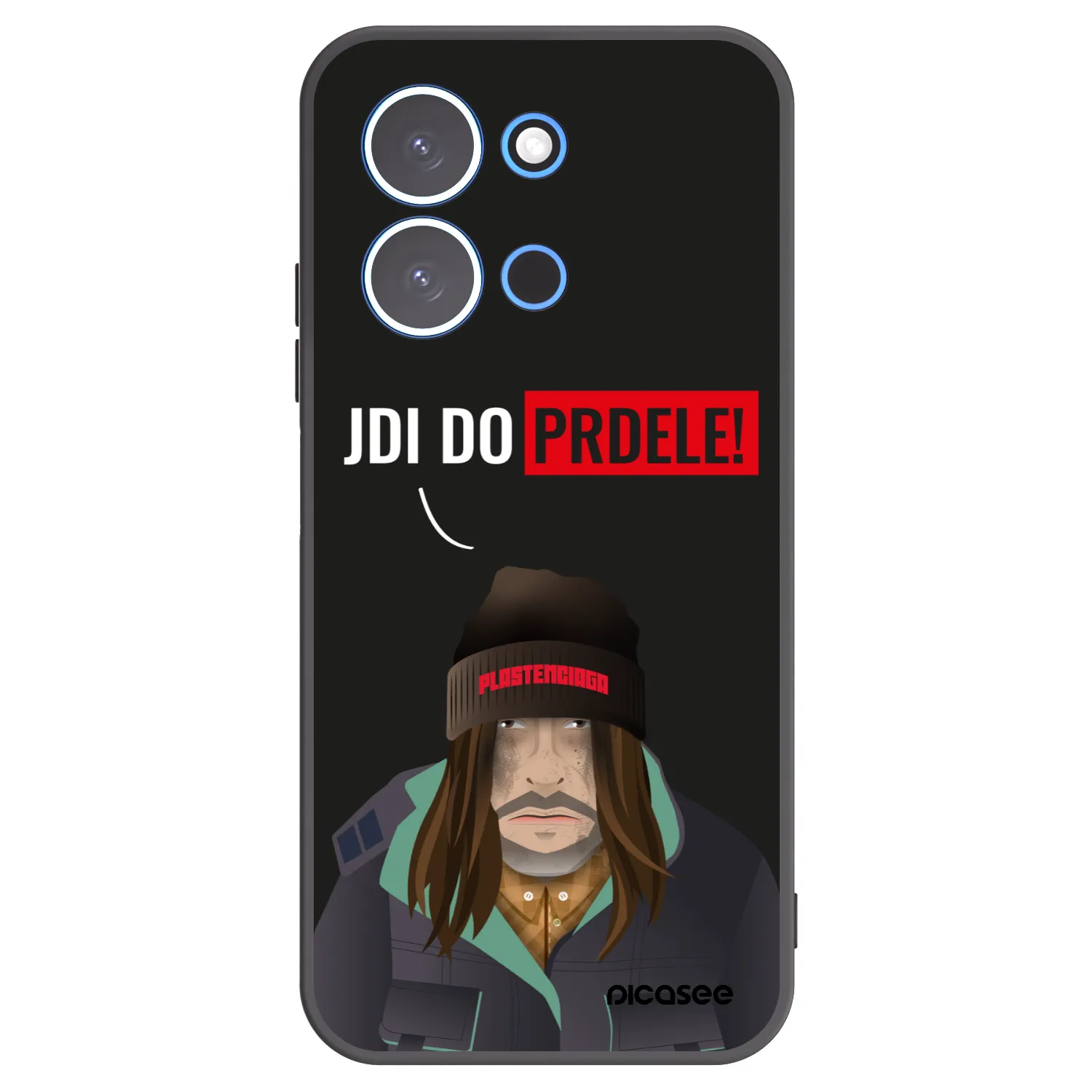 Picasee silikonový černý obal pro Xiaomi Redmi 15C 4G - Bezďák