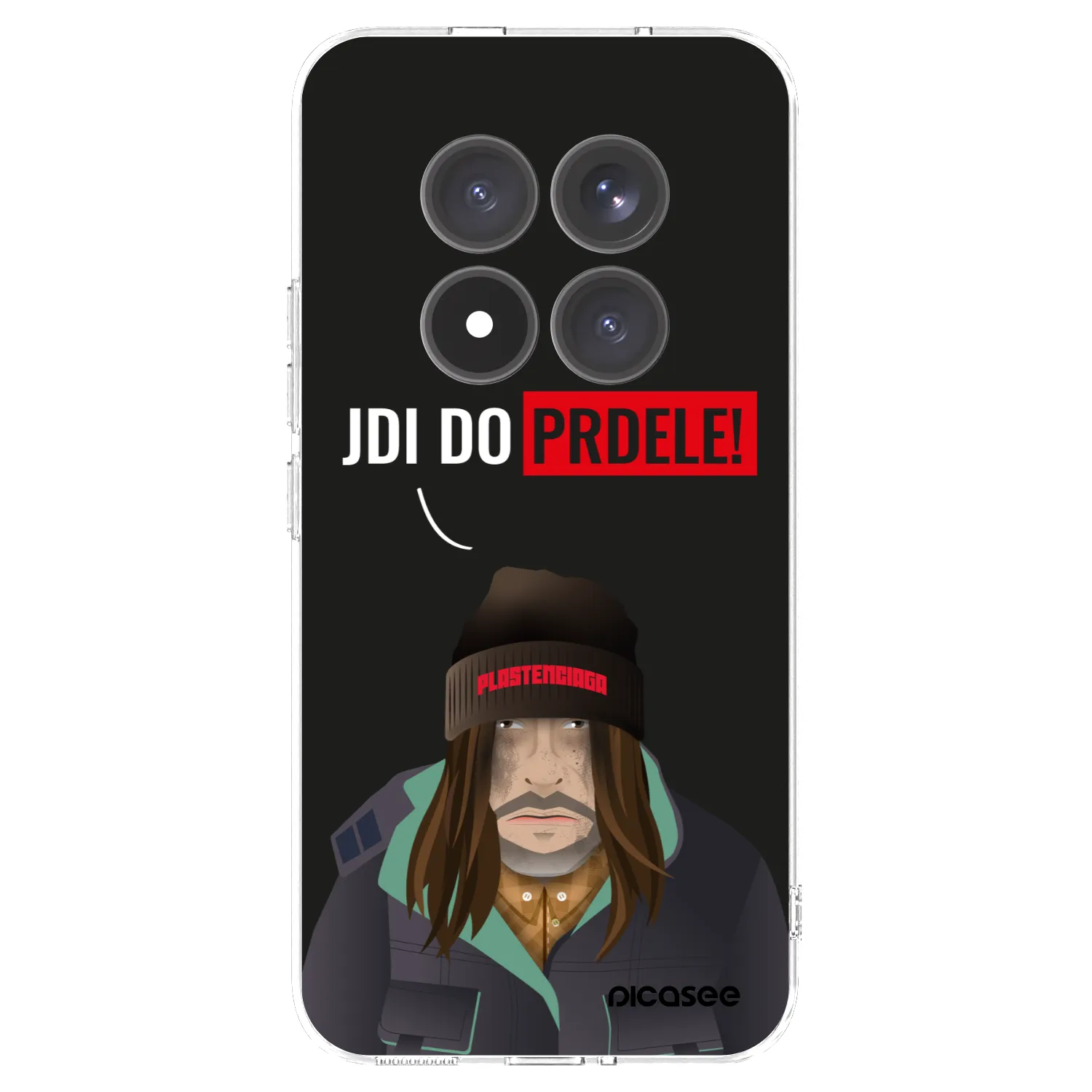 Picasee silikonový průhledný obal pro Xiaomi Redmi Note 15 Pro+ - Bezďák