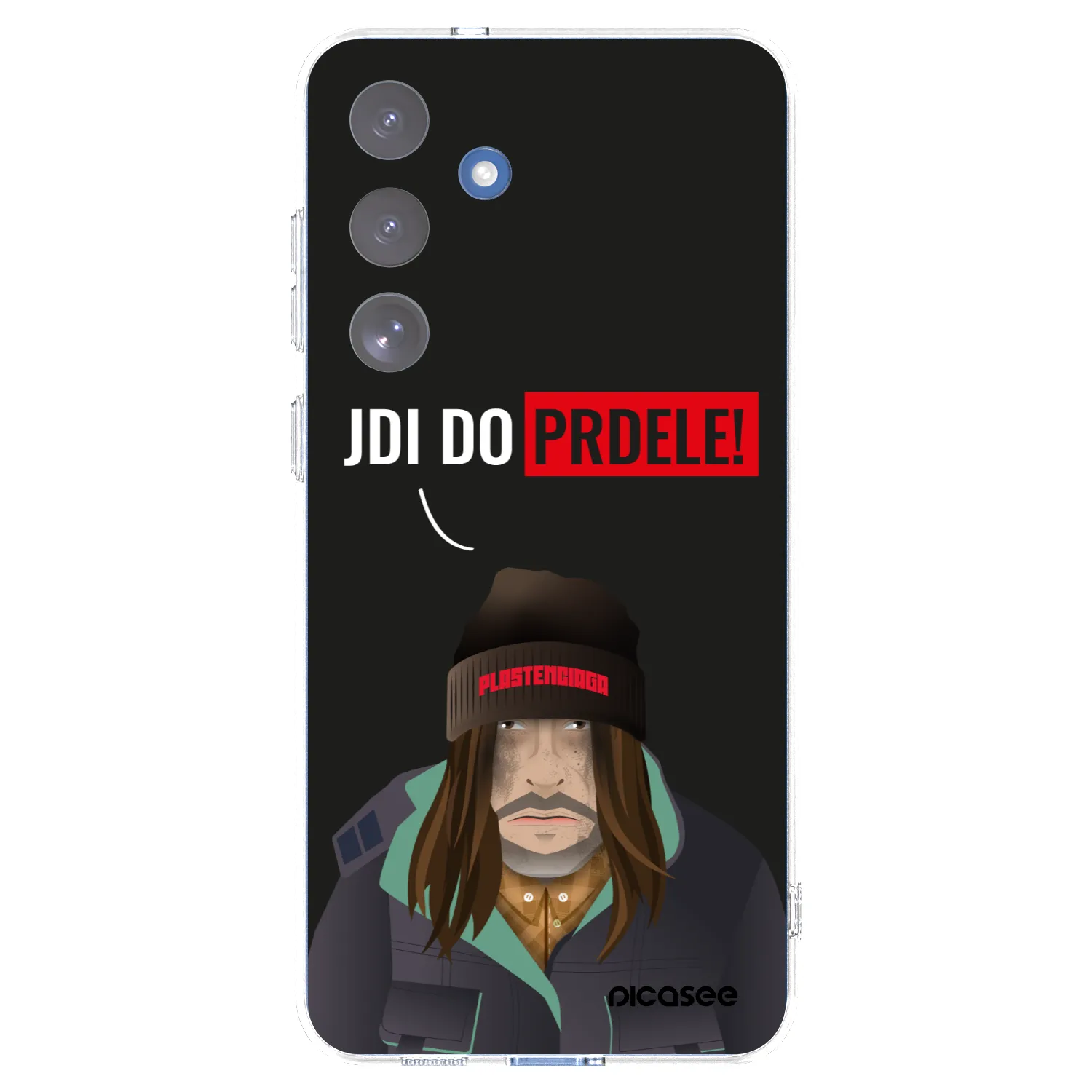 Picasee silikonový průhledný obal pro Samsung Galaxy S25 FE 5G - Bezďák