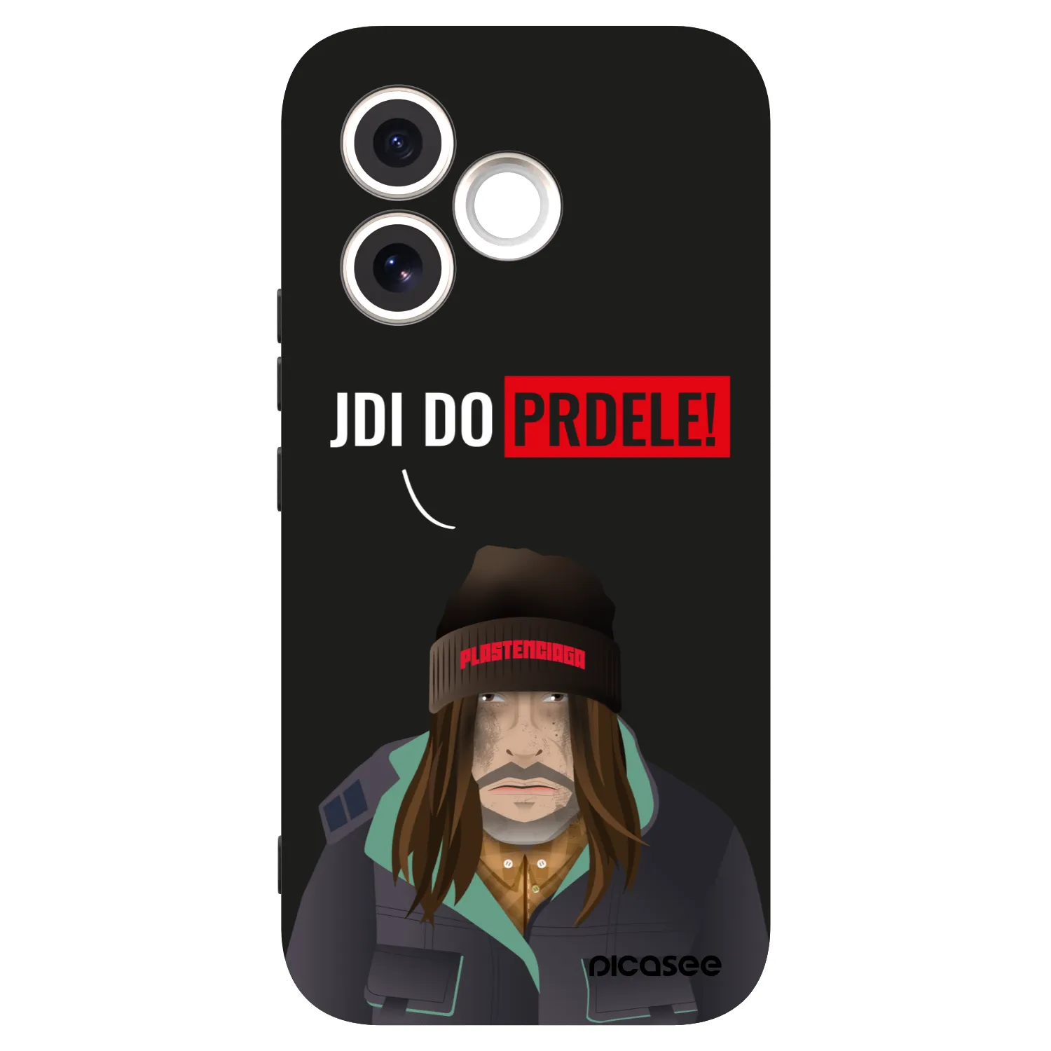 Picasee silikonový černý obal pro Honor 600 Lite - Bezďák