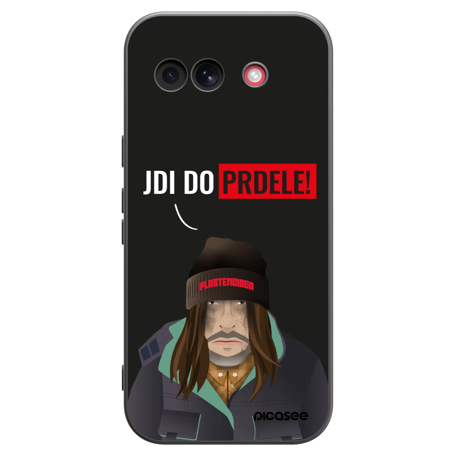 Picasee silikonový černý obal pro Google Pixel 10a - Bezďák