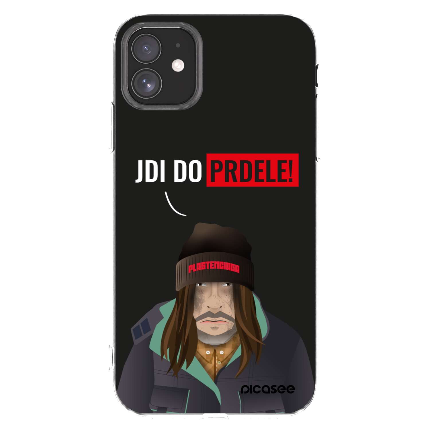 Picasee silikonový průhledný obal pro Apple iPhone 11 - Bezďák
