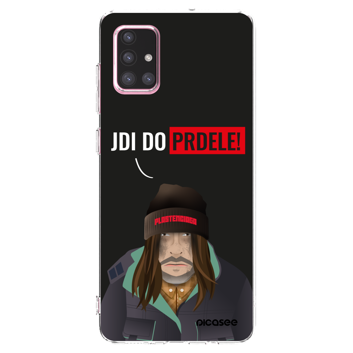 Picasee silikonový průhledný obal pro Samsung Galaxy A71 A715F - Bezďák