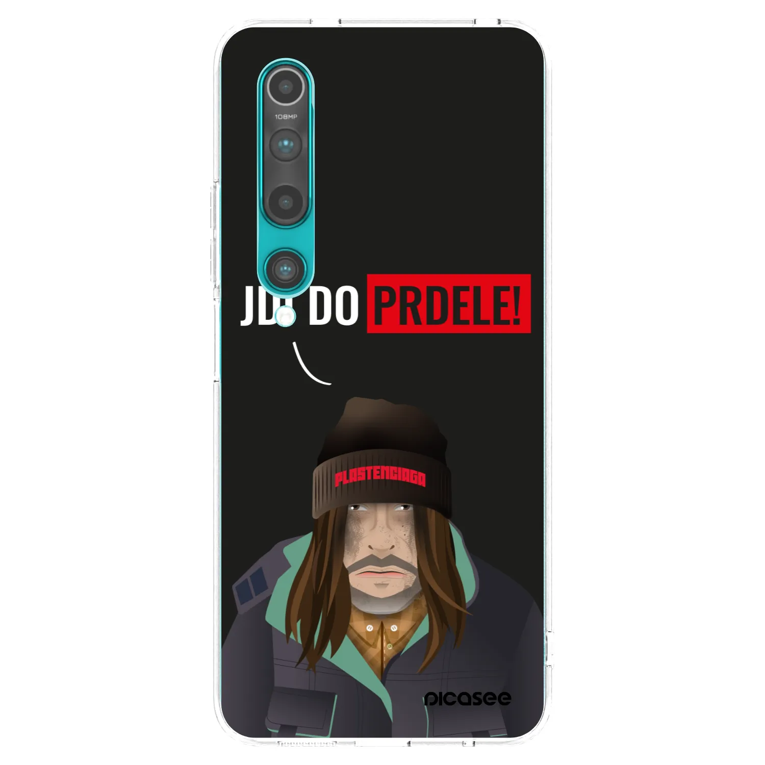 Picasee silikonový průhledný obal pro Xiaomi Mi 10 - Bezďák