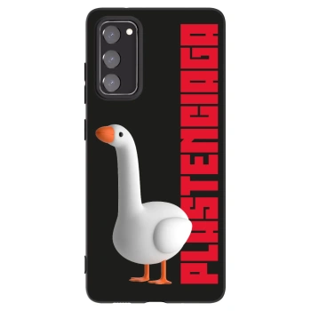 Picasee silikonový černý obal pro Samsung Galaxy S20 FE - Kiky Ricky