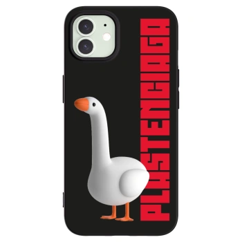 Picasee silikonový černý obal pro Apple iPhone 12 - Kiky Ricky