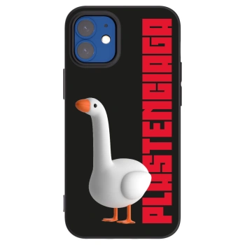 Picasee silikonový černý obal pro Apple iPhone 12 mini - Kiky Ricky