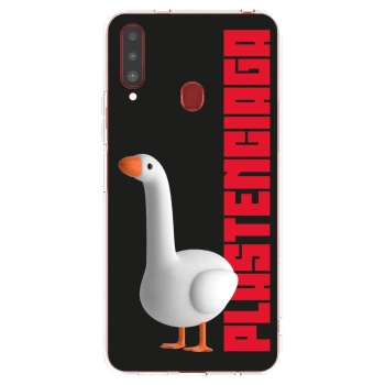 Picasee silikonový průhledný obal pro Samsung Galaxy A20s - Kiky Ricky