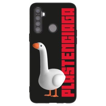 Picasee silikonový černý obal pro Realme 5 - Kiky Ricky