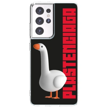Picasee silikonový průhledný obal pro Samsung Galaxy S21 Ultra 5G G998B - Kiky Ricky