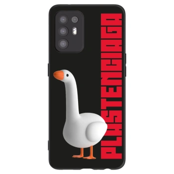 Picasee silikonový černý obal pro OPPO A94 5G - Kiky Ricky