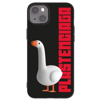 Picasee silikonový černý obal pro Apple iPhone 15 Plus - Kiky Ricky