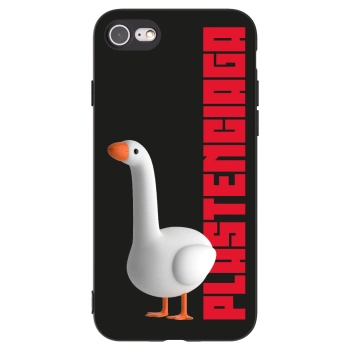 Picasee silikonový černý obal pro Apple iPhone 8 - Kiky Ricky