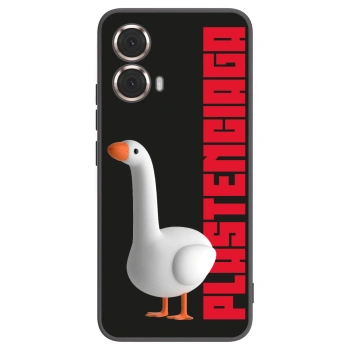 Picasee silikonový černý obal pro Motorola Moto G85 - Kiky Ricky