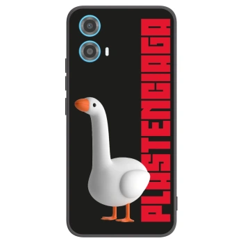Picasee silikonový černý obal pro Motorola Moto G34 5G - Kiky Ricky