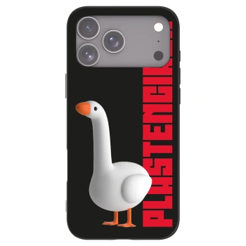 Picasee silikonový černý obal pro Apple iPhone 17 Pro Max - Kiky Ricky