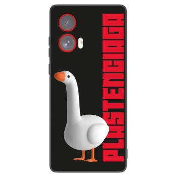 Picasee silikonový černý obal pro Motorola Edge 50 Fusion - Kiky Ricky