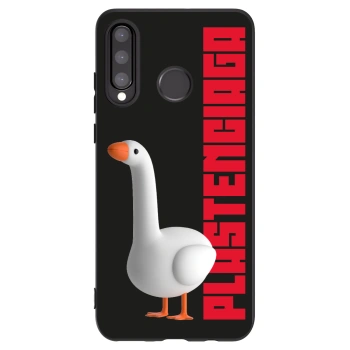 Picasee silikonový černý obal pro Huawei P30 Lite - Kiky Ricky