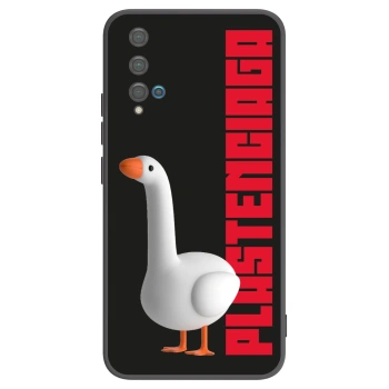 Picasee silikonový černý obal pro Huawei Nova 5T - Kiky Ricky