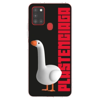 Picasee silikonový průhledný obal pro Samsung Galaxy A21s - Kiky Ricky