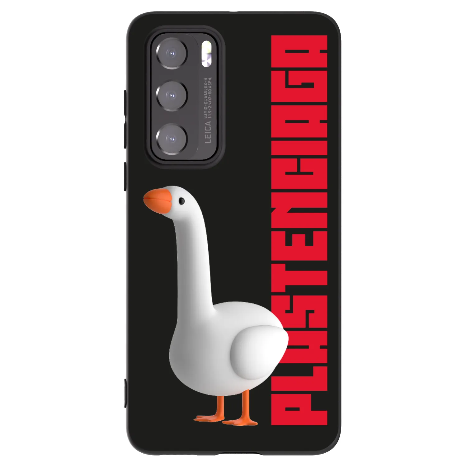 Picasee silikonový černý obal pro Huawei P40 - Kiky Ricky