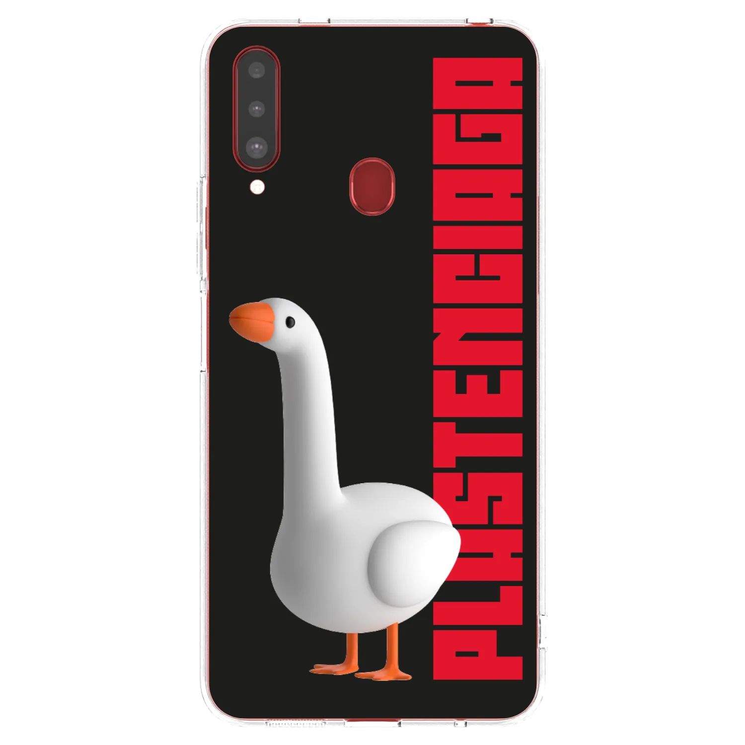 Picasee silikonový průhledný obal pro Samsung Galaxy A20s - Kiky Ricky