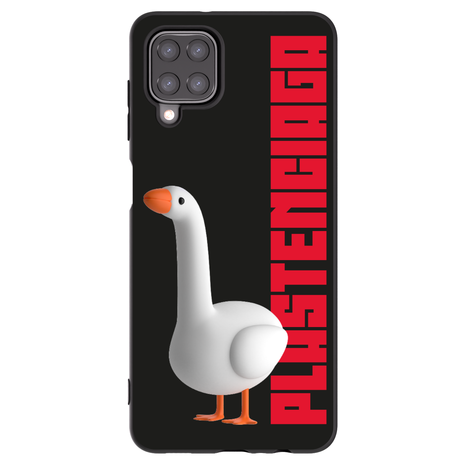 Picasee silikonový černý obal pro Samsung Galaxy A12 A125F - Kiky Ricky