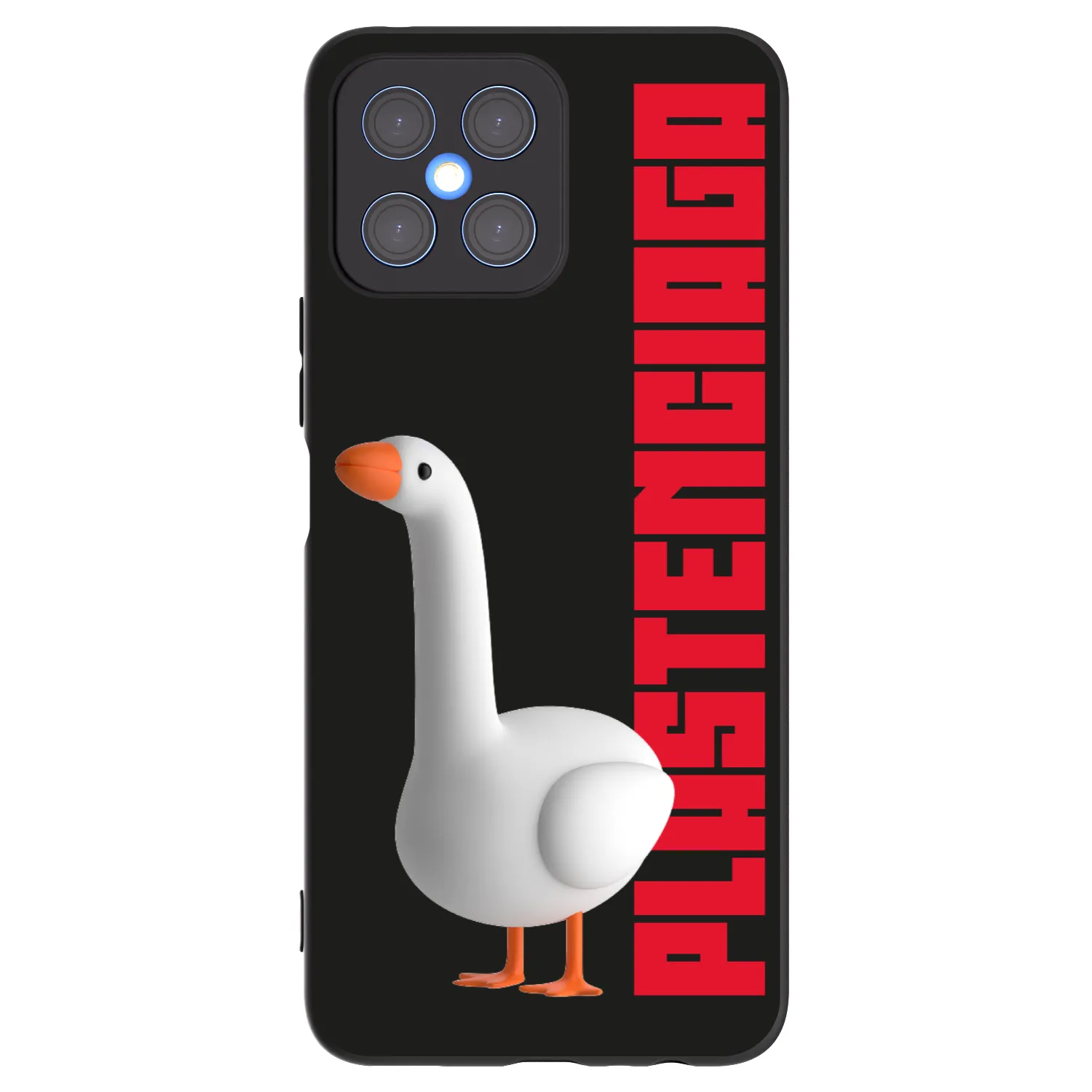 Picasee silikonový černý obal pro Honor X8 4G - Kiky Ricky