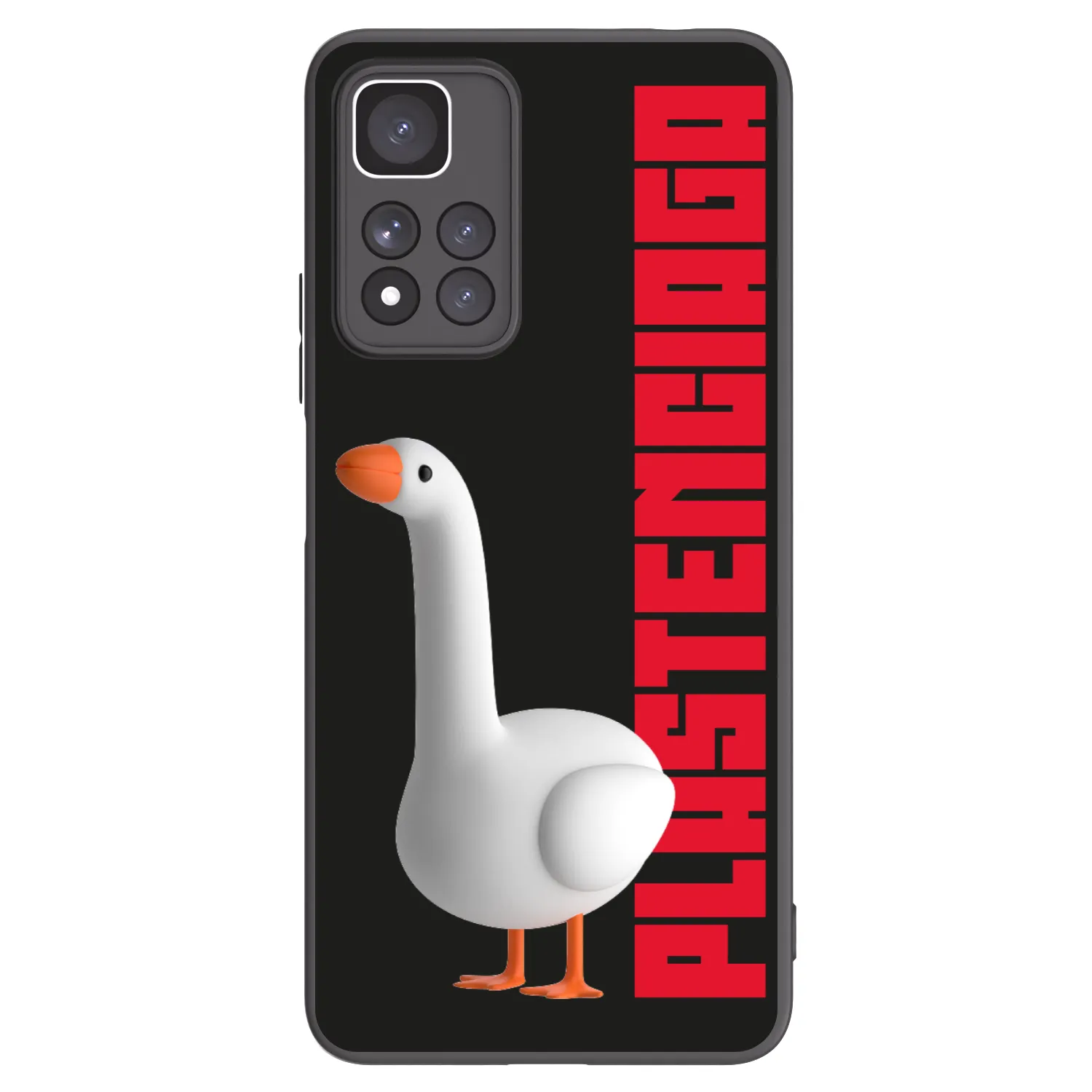 Picasee silikonový černý obal pro Xiaomi Redmi Note 11 Pro+ 5G - Kiky Ricky