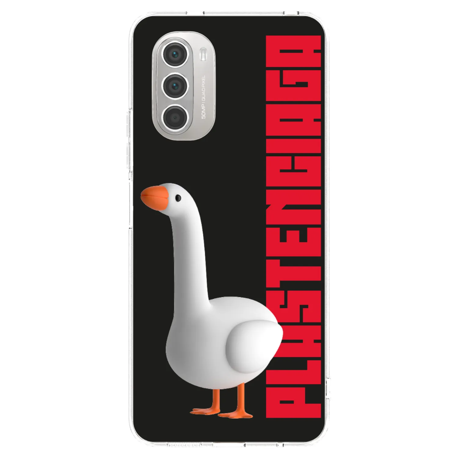 Picasee silikonový průhledný obal pro Motorola Moto G51 - Kiky Ricky