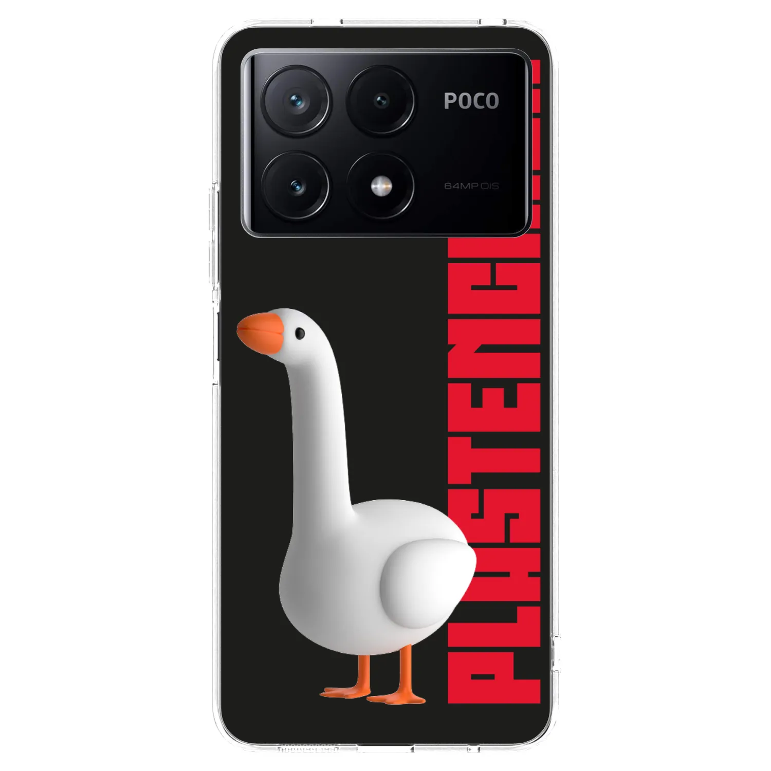 Picasee silikonový průhledný obal pro Xiaomi Poco X6 Pro - Kiky Ricky