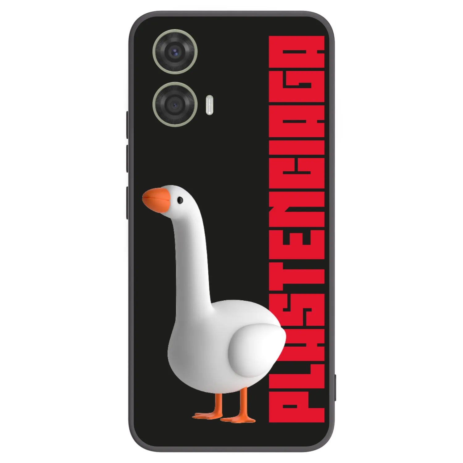 Picasee silikonový černý obal pro Motorola Moto G24 - Kiky Ricky