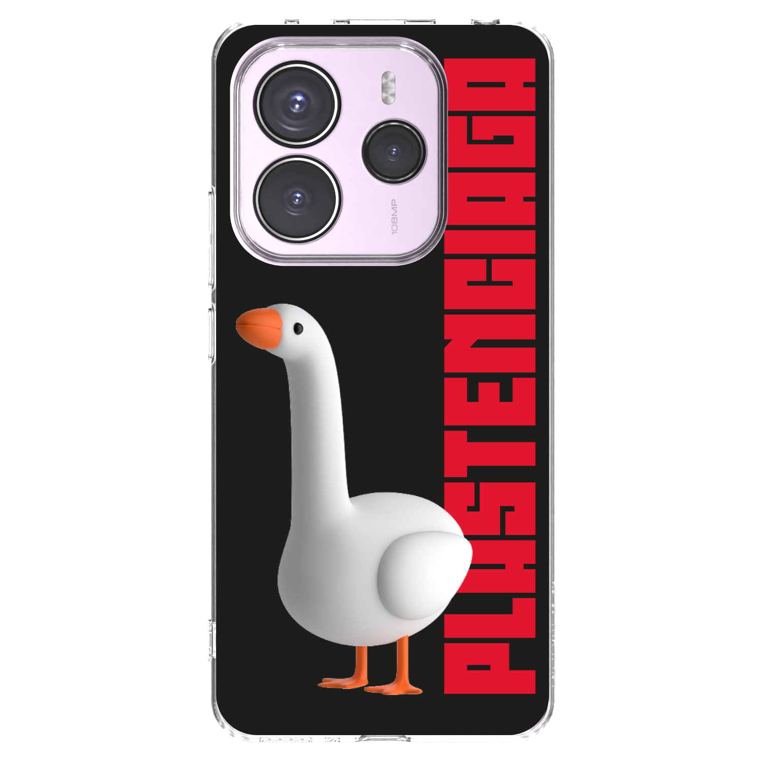 Picasee silikonový průhledný obal pro Xiaomi Redmi Note 14 5G - Kiky Ricky