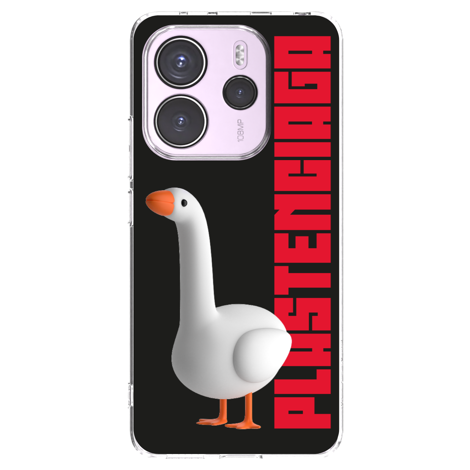 Picasee silikonový průhledný obal pro Xiaomi Redmi Note 14 4G - Kiky Ricky