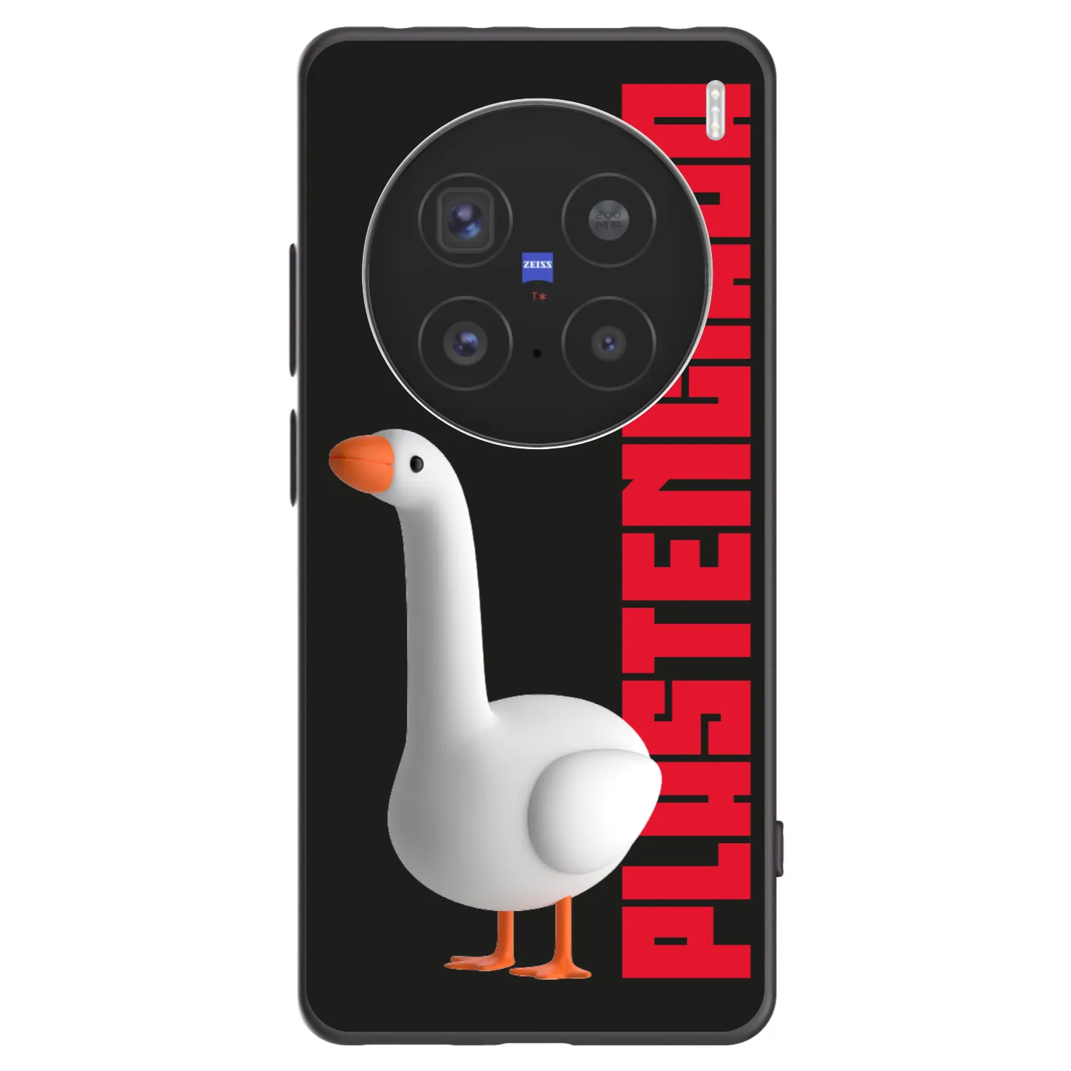Picasee silikonový černý obal pro Vivo X200 Pro - Kiky Ricky