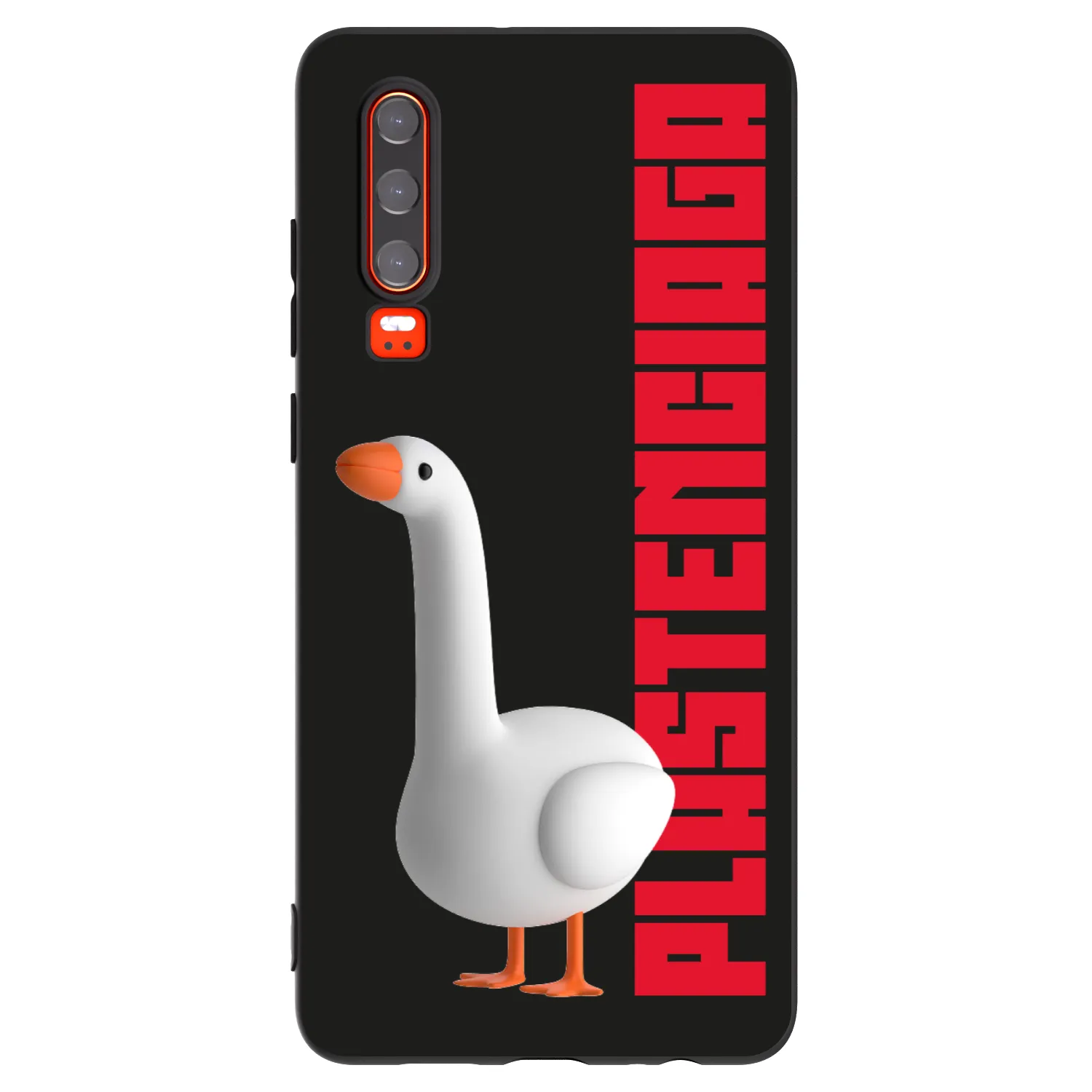 Picasee silikonový černý obal pro Huawei P30 - Kiky Ricky
