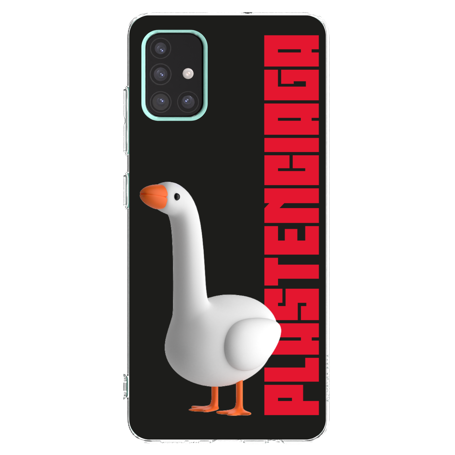 Picasee silikonový průhledný obal pro Samsung Galaxy A51 A515F - Kiky Ricky