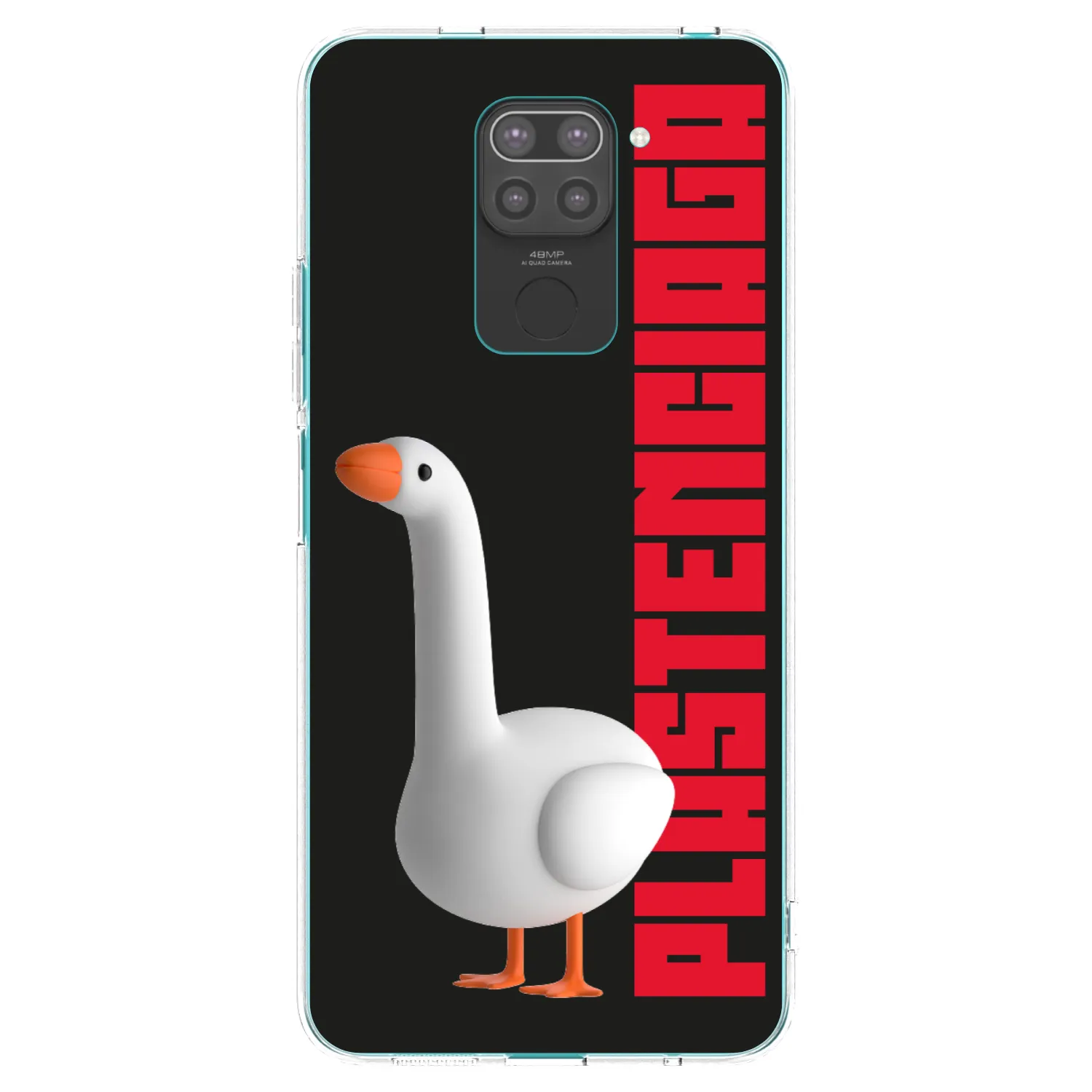 Picasee silikonový černý obal pro Xiaomi Redmi Note 9 - Kiky Ricky