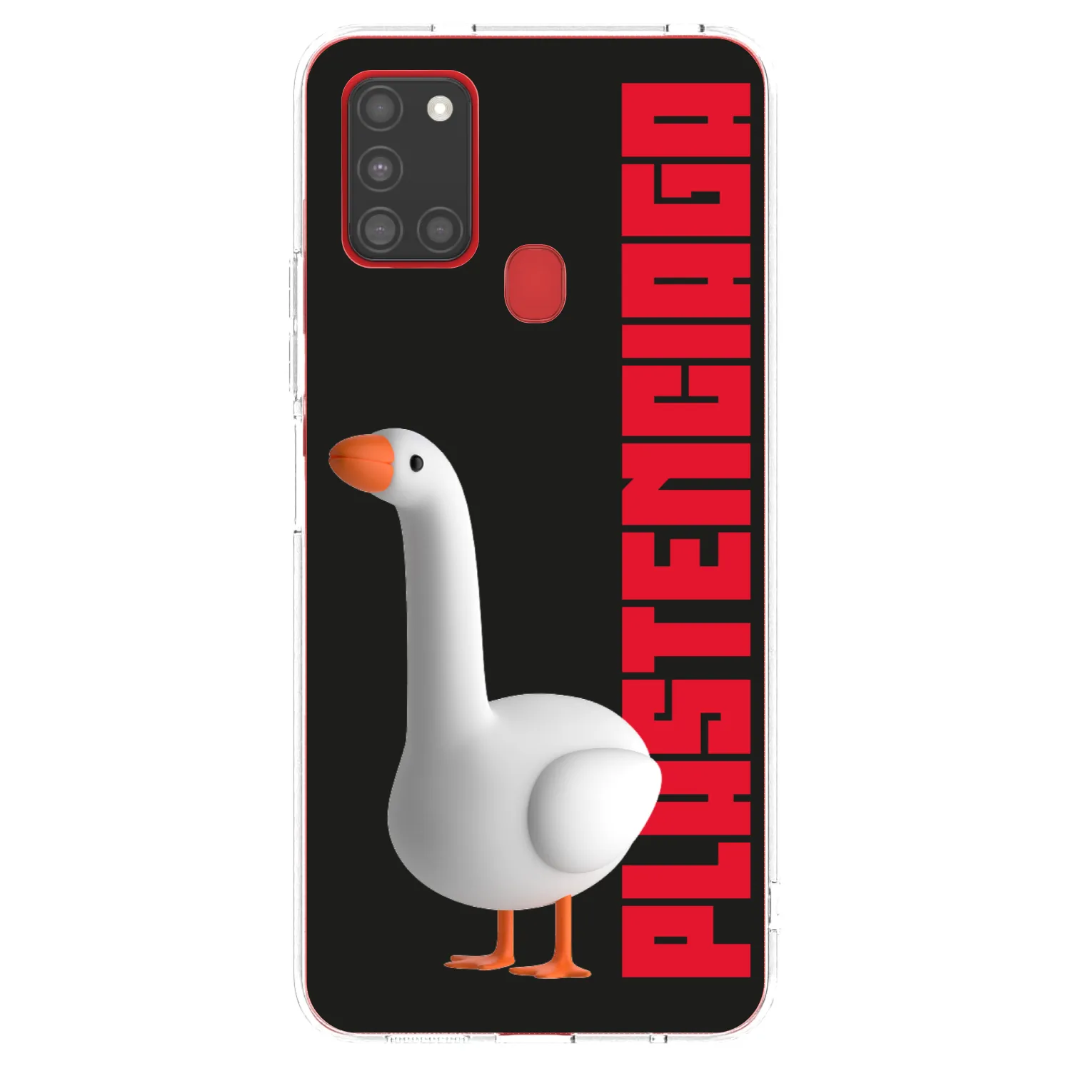 Picasee silikonový průhledný obal pro Samsung Galaxy A21s - Kiky Ricky