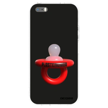 Picasee silikonový průhledný obal pro Apple iPhone 5/5S/SE - Le Dudel