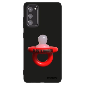 Picasee silikonový černý obal pro Samsung Galaxy S20 FE - Le Dudel