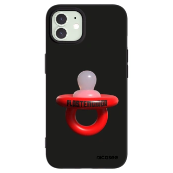 Picasee silikonový černý obal pro Apple iPhone 12 - Le Dudel