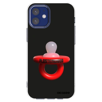 Picasee silikonový průhledný obal pro Apple iPhone 12 mini - Le Dudel