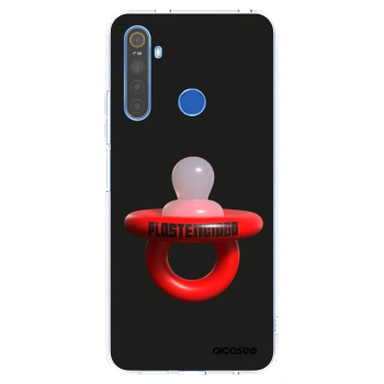 Picasee silikonový průhledný obal pro Realme 5 - Le Dudel