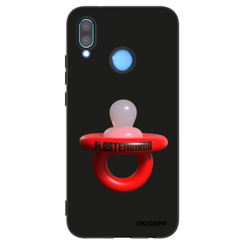 Picasee silikonový černý obal pro Huawei P20 Lite - Le Dudel