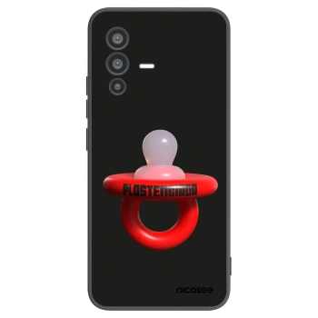 Picasee silikonový černý obal pro Vivo V23 5G - Le Dudel