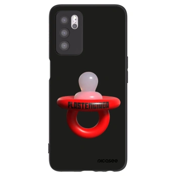 Picasee silikonový černý obal pro OPPO A16 - Le Dudel